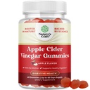 Gommies de vinaigre de cidre de pomme pour perdre du poids - Nettoyer et détox Gommies pour Gut Health, Bloating & Energy Support - ACV Mâcher avec de la vitamine B12, du B6 et de la grenade pour un meilleur métabolisme - Compte 60