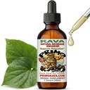 Gouttes de kava Extrait de kava soluble dans l'eau Enhancer concentré de boisson de teinture de Kava authentique de Fidji, 40mg Kavalactones