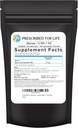 Prescripted for Life Borax Powder, Pure USP NF Grade Tous les borate de sodium naturel en poudre, booster de blanchisserie domestique, activateur de slim et poudre de nettoyage polyvalente (12oz / 340g)