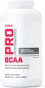 GNC Pro Performance BCAA 1.8g, 3ème partie testée supplément pour les hommes et les femmes, Acides aminés à chaîne ramifiée, acides aminés essentiels soutient la synthèse des protéines musculaires, 240 Softgels, 40 SVG