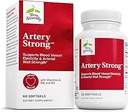 Terry naturellement Artery Strong - Cardio Health & Vascular Elasticity and Strength Support - Supplément de soutien cardiovasculaire avec vitamines A & D3 - Aide l'élasticité des vaisseaux sanguins - 60 Softgels