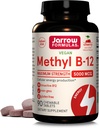 Formules de jouxtage Vitamine B12 5000 mcg - Force maximale pour l'énergie cellulaire et la santé du cerveau, 90 comprimés à croquer à cerise, B12 Vitamines 5000 mcg
