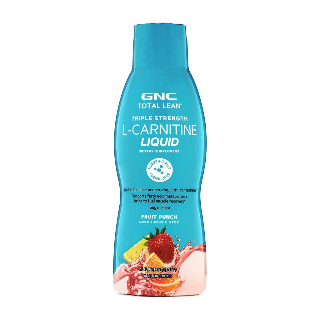 GNC Total Lean Triple Strength L-Carnitine Liquid.