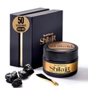Pure Himalayan Shilajit pour hommes et femmes 600mg, 50 portions - grade d'or, test de laboratoire inclus, Acide fulvic de puissance maximale avec 85+ minéraux traces extraits de la plus haute altitude