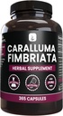PURE INGREDIENTS ORIGINAUX Caralluma Fimbriata (365 Capsules) Pas de Magnésium ou de Rincage, Toujours Pure, Verified Lab