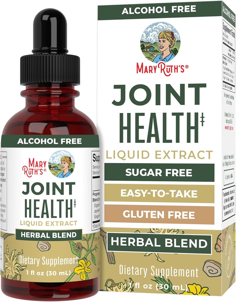 MaryRuth Organics Joint Health Liquid Extract (en anglais seulement) Four Herbal Blend Liquid Drops (en anglais seulement) Ginger Root (en anglais seulement) Graine de réglisse (en anglais seulement) Cats Claw (en anglais seulement) Devils Claw (en anglais seulement) Vegan (en anglais seulement) Non GMO (en anglais seulement) Teinture sans alcool (en anglais seulement) 30 portions