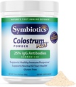 Symbiotiques Colostrum Plus Poudre 21 oz (597 g) - Soutien de l'immunité - Promotion de la performance athlétique et des niveaux optimaux de fer - Immunoglobuline - Antibodies 25% lgG - Sans gluten