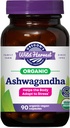 Gélules végétales à base de plantes certifiées biologique Ashwagandha Wild Harvest de l'Oregon, 1200 MGS, 90 Comte
