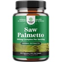 Extra Strength Saw Palmetto Extract - Complexe Herbacé avancé pour la santé des cheveux et le soutien urinaire avec les stérols et les flavonoïdes végétaux - Potent Herbal Supplément avec 500mg par portion - 200 Capsules