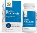 Terry Naturally Healthy PSA Levels - Supplément diététique pour un soutien sain de la prostate et de l'équilibre hormonal - Supplément à base de plantes avec Curcumine, huile essentielle curcuma et extrait de graines de raisin - 60 Softgels