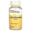 SOLARAY L Capsules de glutamine 500 mg - Support immunitaire - Acid Amino libre - Garantie de remboursement de 60 jours de laboratoire, 50 portions, 50 VegCaps