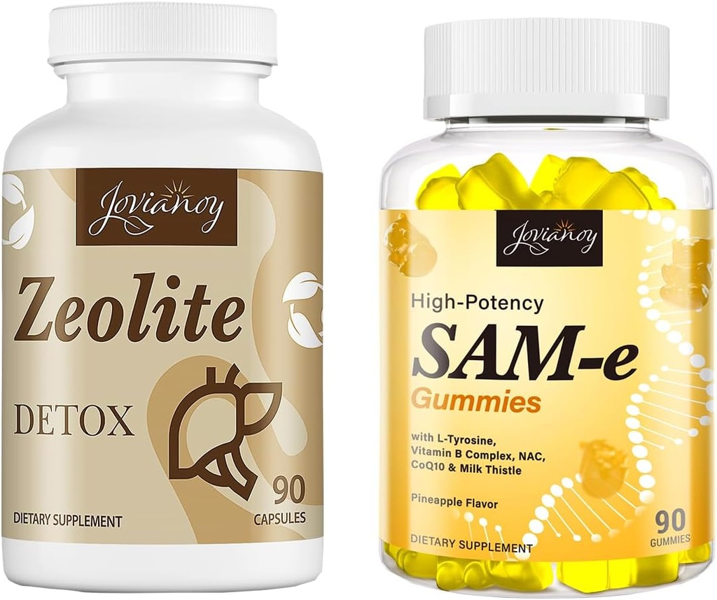 SAM-e Gummies et Zeolite Detox Capsules