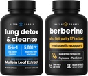NutraChamps Complete Respirative & Metabolic Support: Lung Cleanse & Berberine Duo