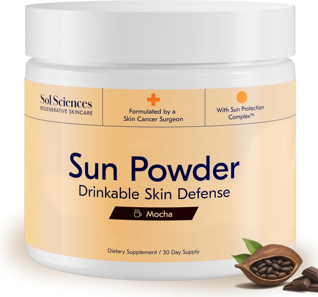 Mocha Skincare Support Supplement – 3-in-1 Formula, 30 Servings