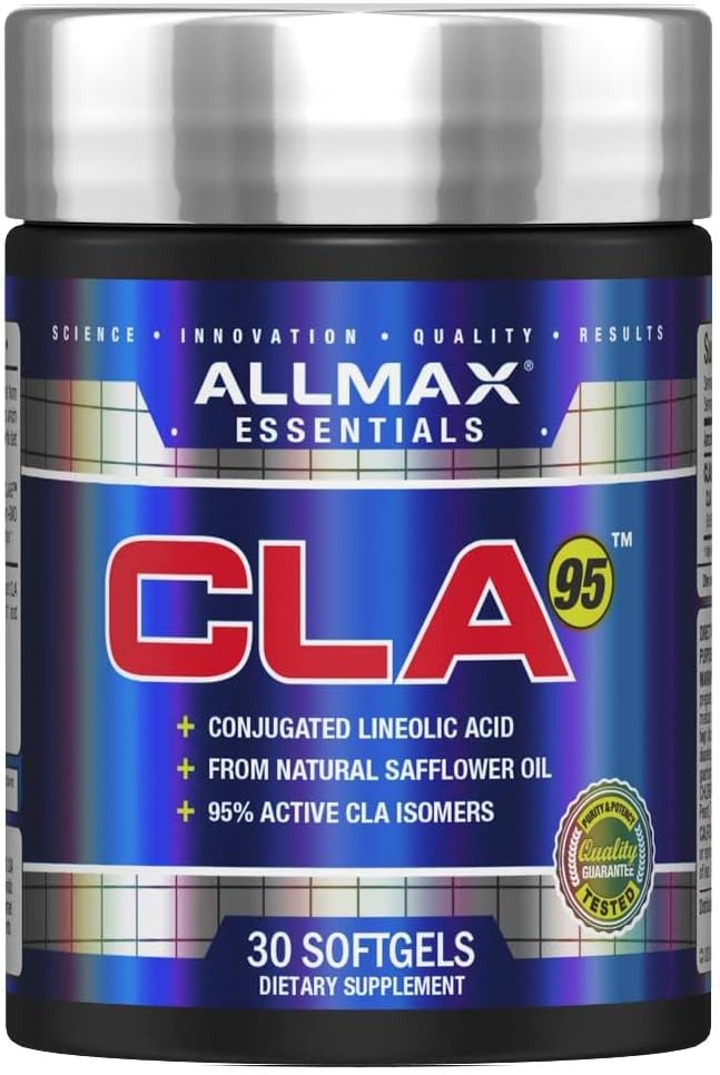 ALLMAX Nutrition - CLA (95% conjugated linoleic Acid) - 30 Softgels…