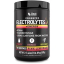Pré-entraînement Electrolyte + Mélange de poudre d'énergie (90 portions) Lémonade rose w/ 0 Sucre + BCAAs + B-Vitamines Supplément Electrolyte w Potassium Zinc & Magnésium pour l'hydratation - Kéto Electrolytes