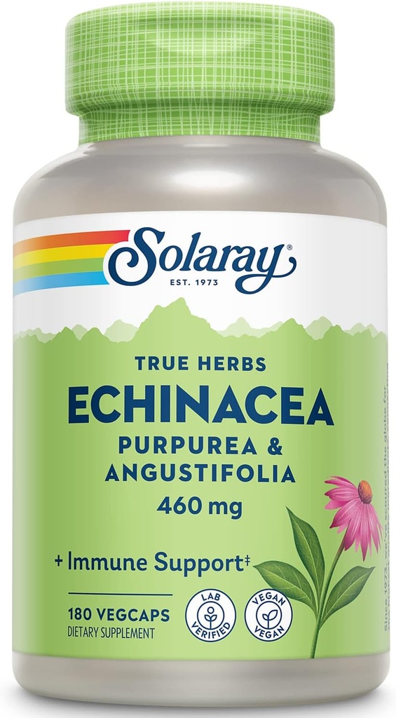 SOLARAY Echinacea Purpurea & Angustiolia Root 460 mg