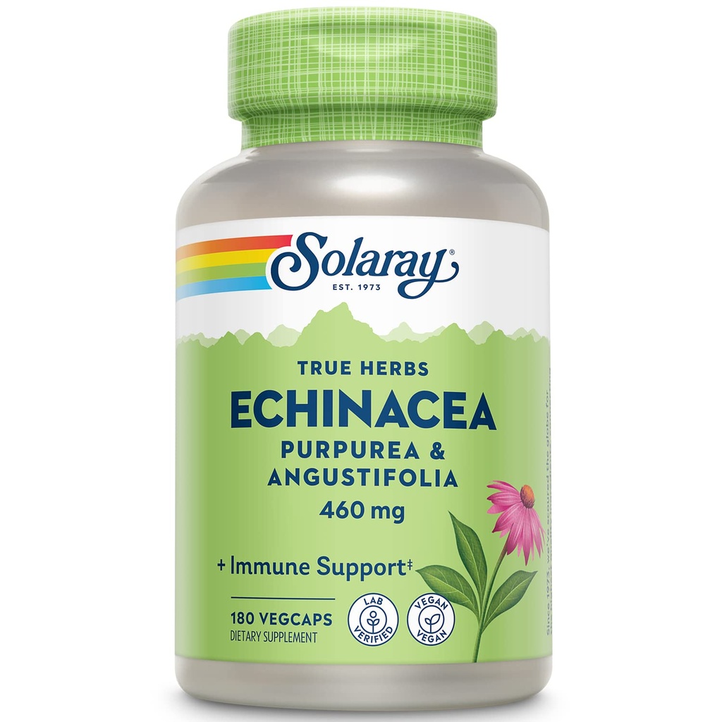 SOLARAY Echinacea Purpurea & Angustiolia Root 460 mg