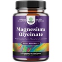 Grossesse d'absorption Glycinate de magnésium Capsules - 500mg Glycinate de magnésium par portion pour calmer Sleep Plus Muscle Bone & Nerve Support - Chélaté 500mg GMP certifié 240 Nombre