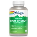 SOLARAY Une fois par jour Multivitamine haute énergie pour les femmes et les hommes - Suppléments énergétiques - Immune Support avec Vitamine C, A, D et E, Complexe Vitamine B, Trace Minerals, Garantie 60 jours, 120 Serv., 120 VegCaps