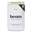 Poudre de collagène de beam, Collagène pour femmes, Collagène avec acide hyaluronique, Peptides de collagène de type 1 et 3, avec biotine, Fovine herbeuse, Testé tiers, Meilleur pour le café, vitamine C, 30 portions