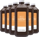 Bases Peroxyde d'hydrogène Solution topique USP, non aromatisé, 32 Fl Oz, boîte de 6