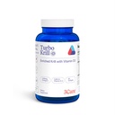 Turbo Krill 2100mg [Haute concentration] Huile de Krill Plus 600 UI Vitamine D Omega 3 Supplément 60 Comte Softgels