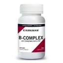 Kirkman B-Complex avec CoEnzymes R5P & P5P - Hypoallergénique - 200 Capsules végétariennes