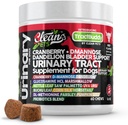 Cranberry for Dogs Urinary Tract Support | D-Mannose UTI Bladder Stones Dandelion Glucosamine HCL Marshmallow Nettle Leaf Saw Palmetto Uva Ursi Buchu Horsetail Methionine Parsley Supplement