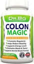 Colon Cleanse Detox Formula - Pilules naturelles de nettoyage Bowel pour Bloating intestinal et nettoyage digestif rapide - Supplément de soulagement de la constipation quotidienne Gut, Belly, Stomach - Femmes Men Herbal Weight Flush