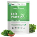 Sprout Living Protéine épique, Protéines végétales et superaliments Poudre, Green Kingdom.