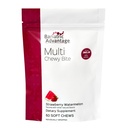 Avantage bariatrique Multivitamines - Multivitamines douces pour les patients de chirurgie bariatrique - Multivitamines à mâcher avec acide folique, vitamine D3 et plus - Flaveur de pastèque fraise - 60 Compte