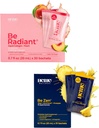 BeMe BeRadiant Peach & BeZen Bundle - Compléments pour collagène liquide et glycinate de magnésium L-Theanine