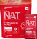 Pruvit - Keto//OS NAT - Mélange de boissons facturées aux fraises avec C-Med 100, L-Taurine, Vitamines B6 & B12, supplément de cétone - 18,5g