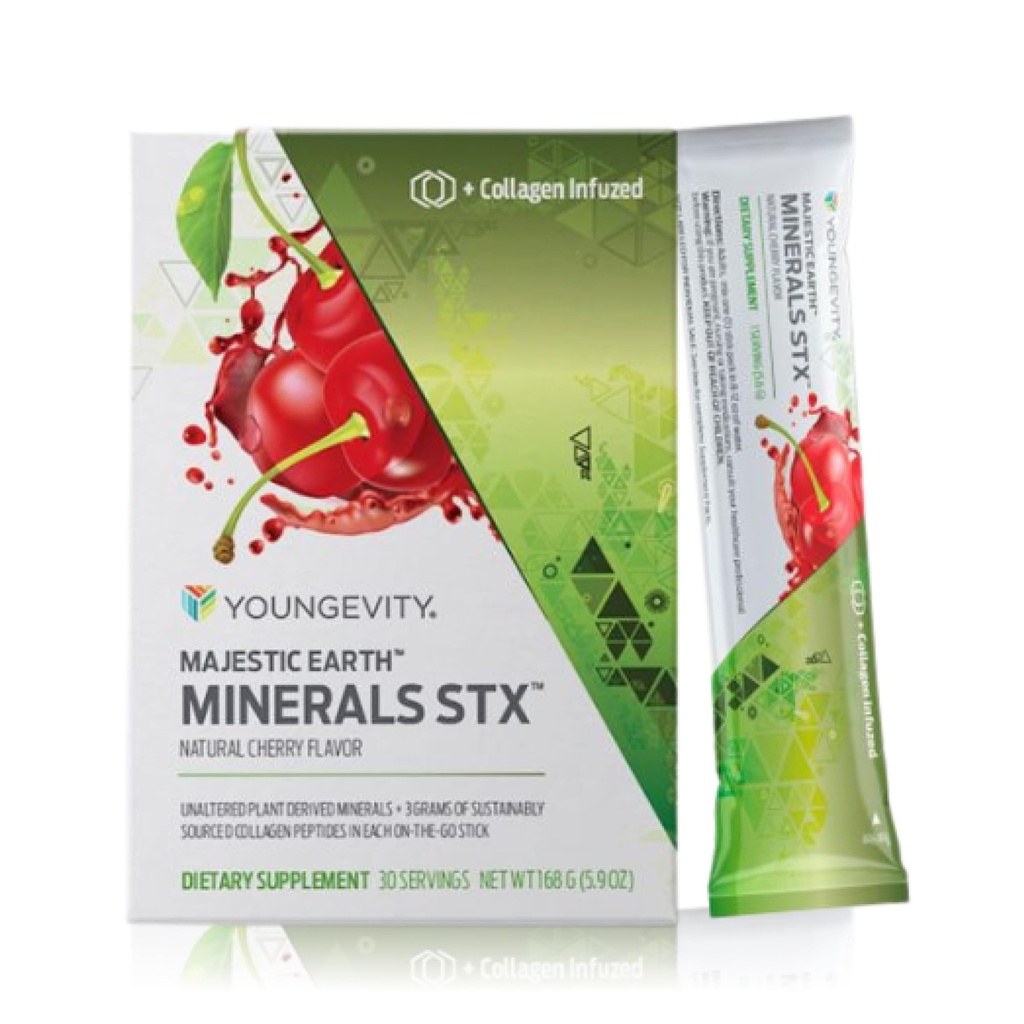 Youngevity Majestic Earth® Mineral STXTM Plant Derived Minerals Poudre