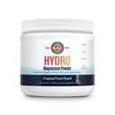 KAL Hydro Magnésium Plus Poudre d'électrolytes - Punch de fruits tropicaux - Supplément de sodium, de chlorure, de potassium - Mélange d'hydratation et de boisson énergétique cellulaire - Pas de sucre - Garantie de 60 jours, 50 portions, 9,4 OZ