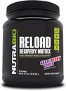 Recharge de NutraBio - Formule de récupération musculaire puissante - Supplément après l'entraînement - 3G Créatine - 8G BCAAs - 5G Glutamine - 30 portions, Crush au raisin