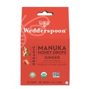 Wedderspoon Bio Manuka Miel Drops, Ginger & Echinacea, 20 Compte (paquet de 1)