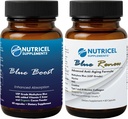 Capsules Bleues Nutricel Méthylène - Boost et Renew (2 produits)