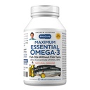 ANDREW MOINSMAN Maximum essentiel Omega-3 Orange - 30 Softgels - Ultra-Pure, Haute puissance Omega-3 huiles. Haut DHA, pas de soulèvement de l'estomac, pas de contaminants, pas de mercure. Petits softgels faciles à avaler