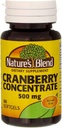 Mélange naturel concentré de canneberges 500 Mg 60 Softgels Pack de 6