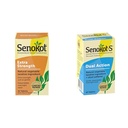 Senokot Extra Strength Laxatif Légume naturel & S Dual Action 60 Comprimés, Ingrédient Laxatif Légume naturel Plus Tabouret Adoucissant Comprimés