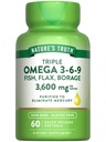 Nature's Truth Triple Omega 3-6-9 Softgels.