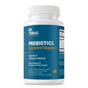 Dr Tobias Prebiotics Soutien digestif, Supplément prébiotique avancé pour la santé des intestins, fonction immunitaire et boost pour probiotiques pour les femmes et les hommes, végétalien, non-OGM, 90 capsules, 90 portions
