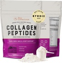 Poudre de collagène vivante Hydrolysée Peptides de collagène de type I et III - Keto et Paléo - Non aromatisé - 20 portions, 7,8 oz