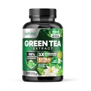Construit par Nature Green Tea Extract 1000mg – Supplément de puissance élevée avec 98 % de polyphénols, 75 % de catéchines et 45 % d'EGCG – Soutien énergétique naturel – Non-OGM – 120 capsules