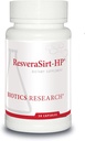 Recherche en biotique ResveraSirt HP Formulé par le Dr Mark Houston, Trans Resveratrol, Quercetin, Augmentation de l'activité sirtuine, Soutien cardiovasculaire, Puissance cardiaque, Soutien vasculaire, 30 Capsules