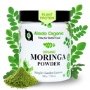 Moringa Poudre de feuille biologique certifiée Moringa Poudre, Moringa Oleifera - Riche en antioxydants et vitamine immunitaire, Superaliments pour Moringa Tea, Moringa boisson, Inde Grown, Vegan -7.05 OZ