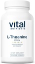 Vital Nutrients L-Theanine 200mg | Vegan Supplement | L Theanine Supplement Supports Normal Stress Levels and Cognitive Function* | Gluten, Dairy and Soy Free | 120 Capsules