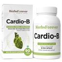 Herbsforever Cardio-B Supplément à base de plantes ayurvédiques 90 capsules Vege 800 Mg Chaque